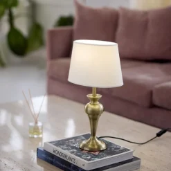Sale Jasmin lampeskærm, hvid, H16 cm Lampeskærme|Nielsen Light