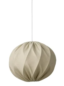 Outlet Jasmin pendel, hvid ledning, sand Nielsen Light