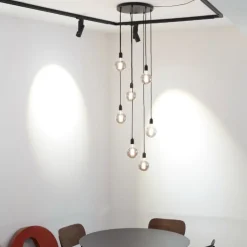 Sale K9 klyngependel, 7 lamper Nielsen Light