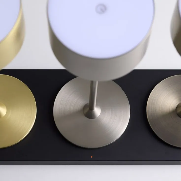 Discount ladestation til Bistro genopladelige bordlamper, til 3 lamper, sort Nielsen Light