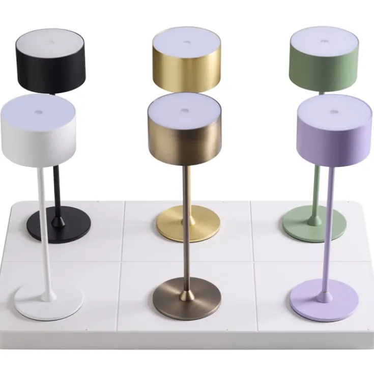 Discount ladestation til Bistro genopladelige bordlamper, til 6 lamper, hvid Nielsen Light