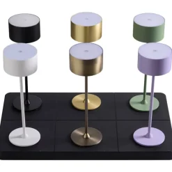 ladestation til Bistro genopladelige bordlamper, til 6 lamper, sort Nielsen Light