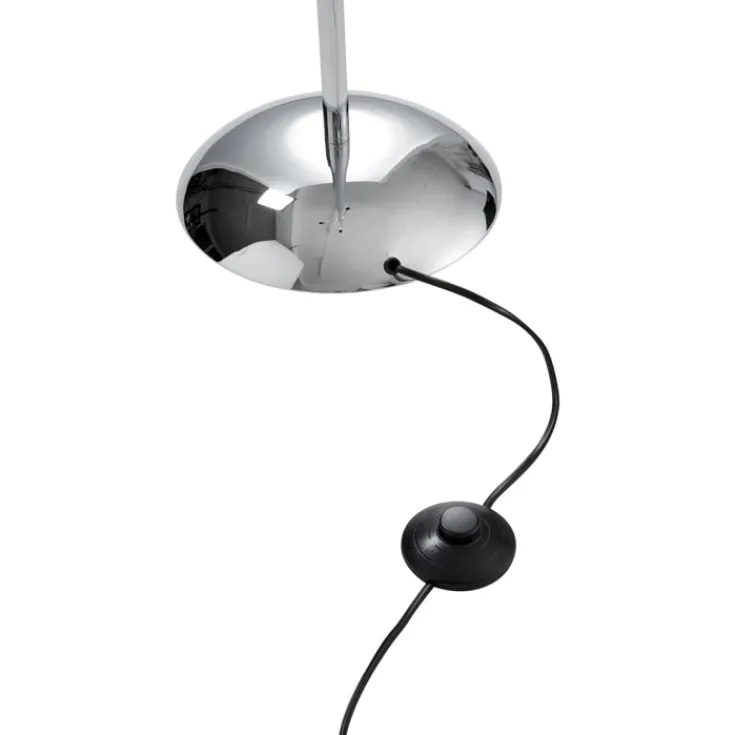 Salsa gulvlampe, krom med skærme Gulvlamper