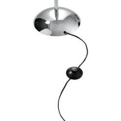 Discount Salsa gulvlampe, krom med rød, gul & grøn skærm Nielsen Light|Gulvlamper