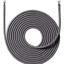 stofledning, 2x0,75 mm², 4 meter, Stofledninger|Nielsen Light