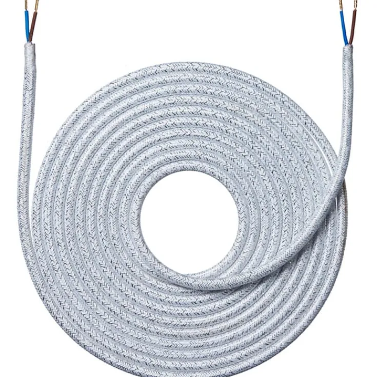 Online stofledning, 2x0,75 mm², 4 meter, Stofledninger