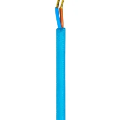 Hot stofledning, 2x0,75 mm², 4 meter, blå Stofledninger|Nielsen Light