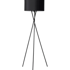 Hot Uptown gulvlampe, sorte ben og sort skærm Gulvlamper