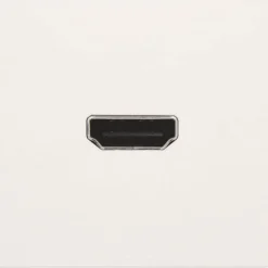 New HDMI udtag connector for stikmontering, råhvid Udtag & Konnektorer