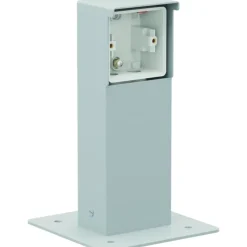 Clearance Hydro stikkontaktsøjle til flise, 1 modul, Dåser & Underlag