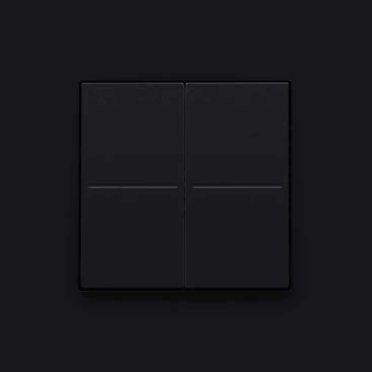 Outlet Pure kontakt/lysdæmper til Philips Hue, sort stål Lysdæmpere