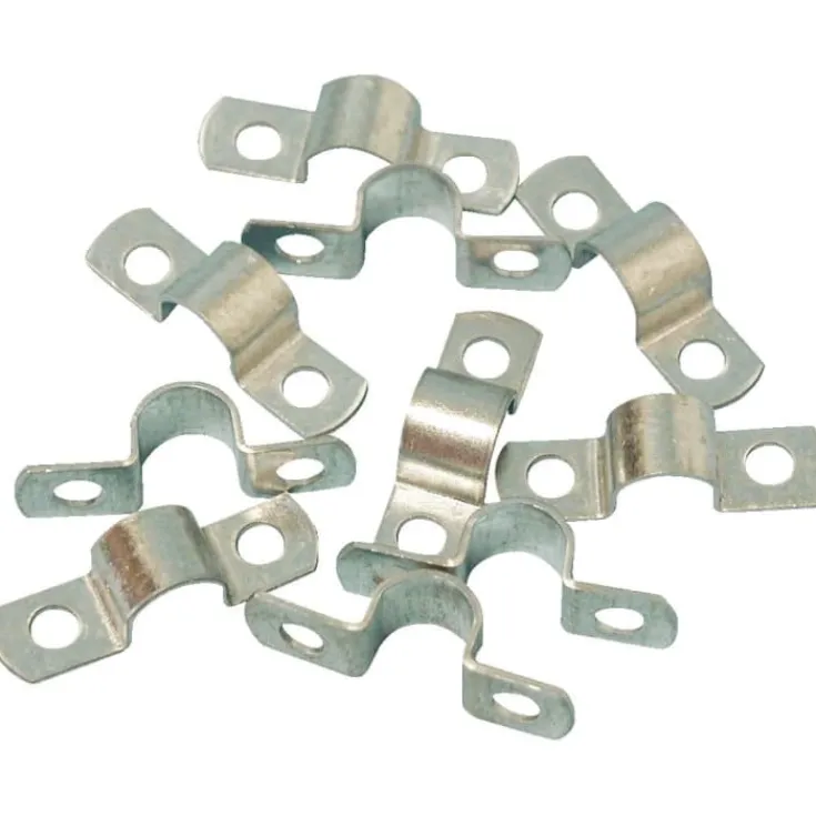 New kabelbøjle, 2 lapper, forzinket, 200 stk, 16mm Kabelclips- & Bøjler