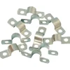 New kabelbøjle, 2 lapper, forzinket, 50 stk, 40mm Kabelclips- & Bøjler