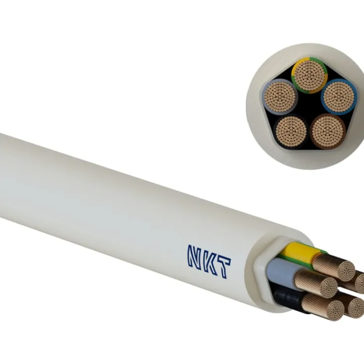Clearance Noiklx installationskabel, 5G16 mm², metervare Installationskabler