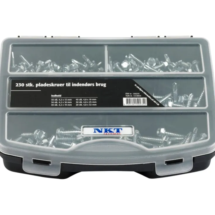 Best NKT sortimentskasse m/230 ventilationsskruer Skruer & Søm