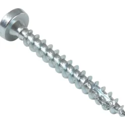 Outlet NKT Spun+ skrue, elforzinket, panhoved, 4,0x35 mm, 200 stk Skruer & Søm