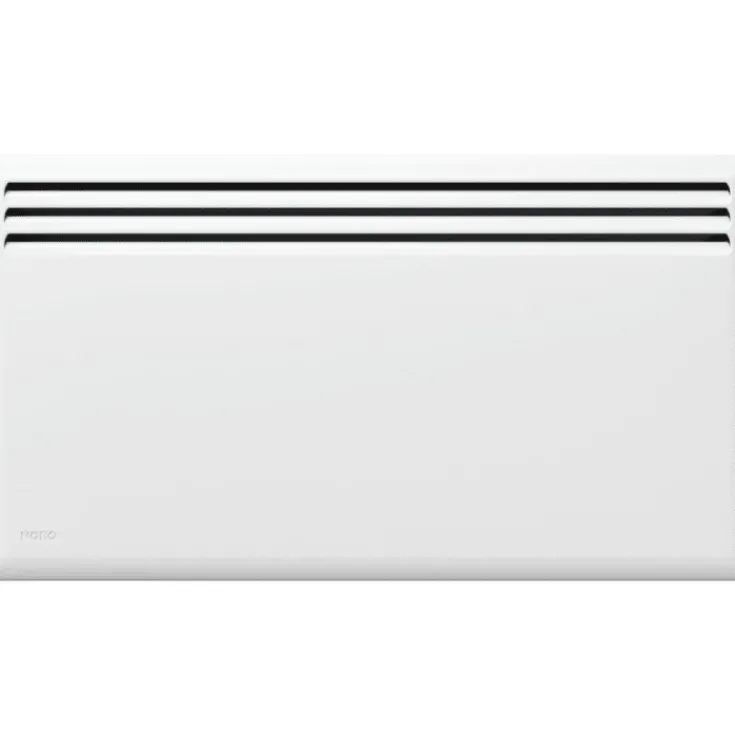 Online Nobø NFK4N elradiator med termostat & frontudslip, 230V, 750W, 8-11 m² Elradiatorer