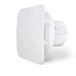 Discount NHTS badventilator, fugtstyring, timer, Ø100 mm, hvid Badeværelsesventilatorer