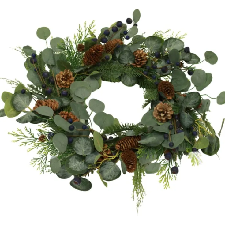 Clearance julekrans med blåbær Julekranse & Granguirlander