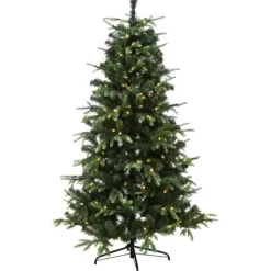 Best Vigga kunstigt juletræ med lys, 170 x 116 cm Kunstige Juletræer