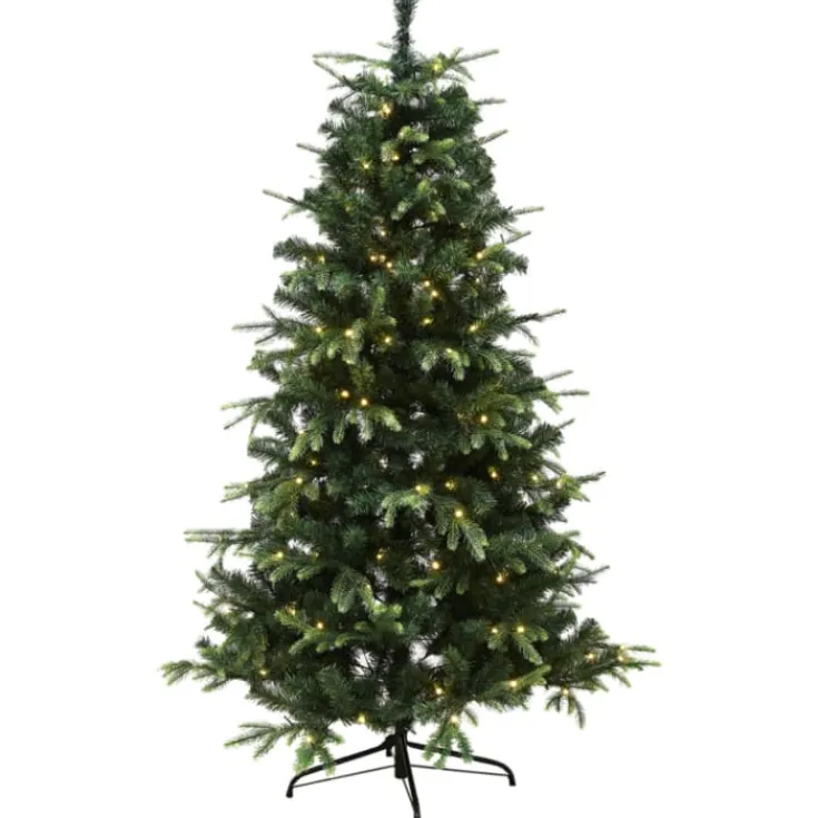 Clearance Vigga kunstigt juletræ med lys, 200 x 134 cm Kunstige Juletræer