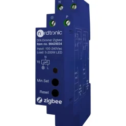 Best DIN-skinne Zigbee lysdæmper Lysdæmpere|Nordtronic