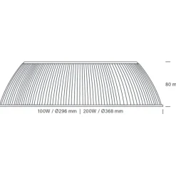 Online Ecotech reflektor til Highbay, 200W, Nordtronic