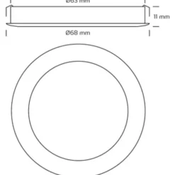 Outlet Linea møbelspot, 2700K, Møbelspots|Nordtronic