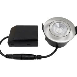 Best Low Profile Flexible indbygningsspot, Ø5,5 cm, børstet alu, Indbygningsspots|Nordtronic
