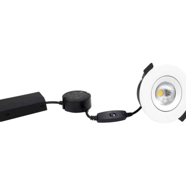 Velia Eco CCT indbygningsspot, 6-pak Nordtronic