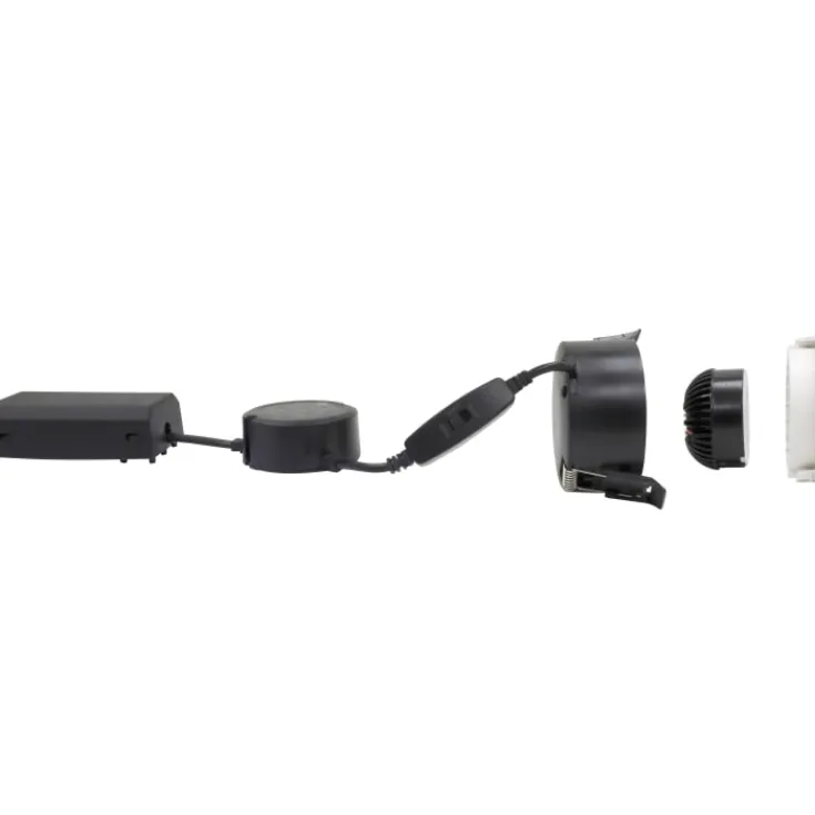 Velia Eco CCT indbygningsspot, 6-pak Nordtronic