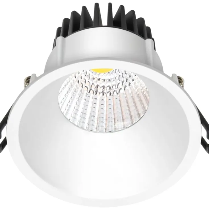 Hot Velia indbygningsspot, mat hvid, 2700K Indbygningsspots|Nordtronic