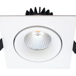 Sale Velia Tilt indbygningsspot, firkantet, mat hvid, Nordtronic