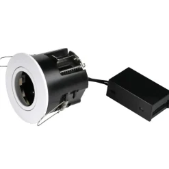 New NVC Arden Pro indbygningsspot, GU10, hvid, 10 stk. Indbygningsspots