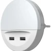 Hot Lunetta natlamp med USB Natlamper