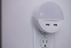Hot Lunetta natlamp med USB Natlamper