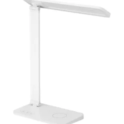 Best Office Banker skrivebordslampe, 18W, hvid Tilbud|Bordlamper