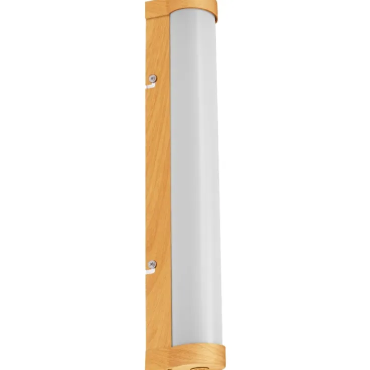 Discount Orbis Tube spejllampe, 40 cm, træ Spejllamper