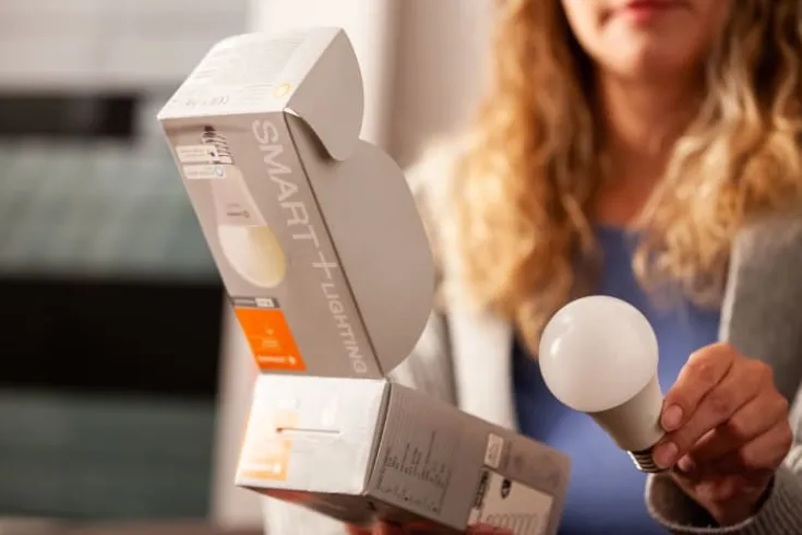 Online Smart+ Wifi E14 kertepære, farveskift, 4,9W, 3-pak Lyskilder