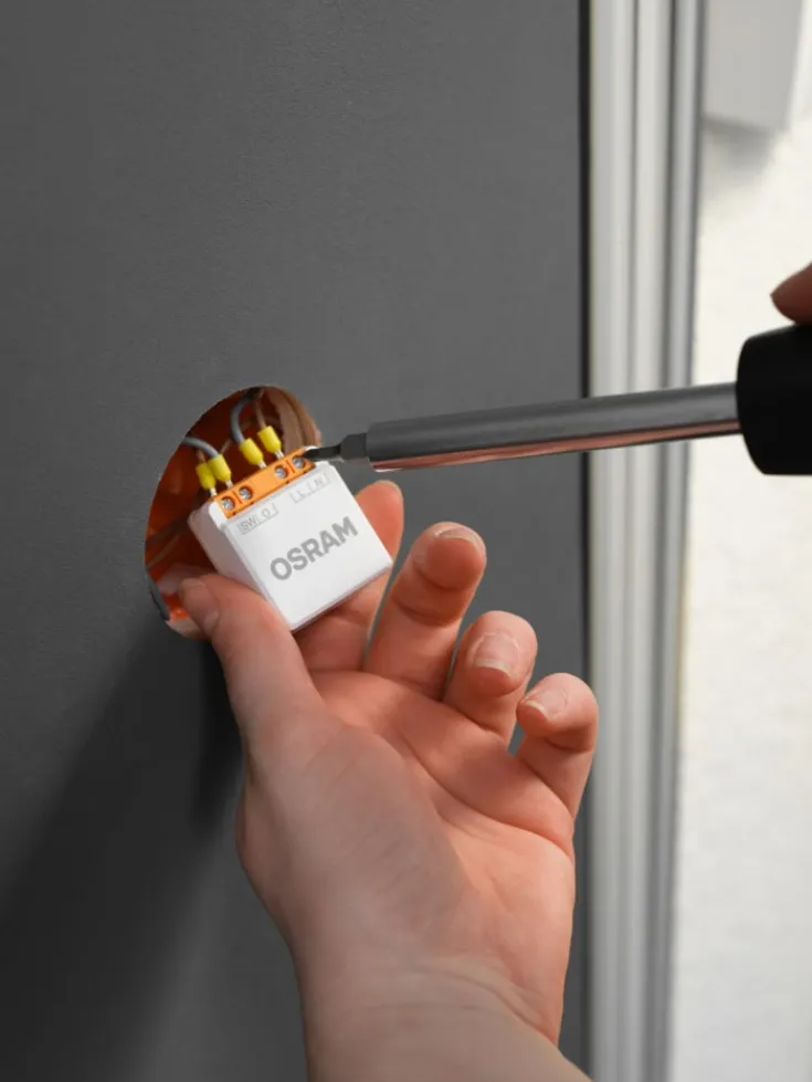 Smart+ Wifi relæ til vægafbryder, 1-knap Afbrydere
