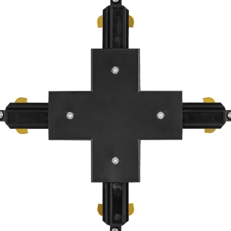 Hot Tracklight 1F X-stykke, Strømskinner