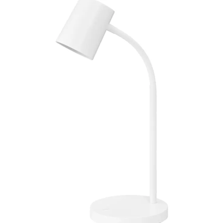 Discount Trapezium skrivebordslampe, hvid Bordlamper