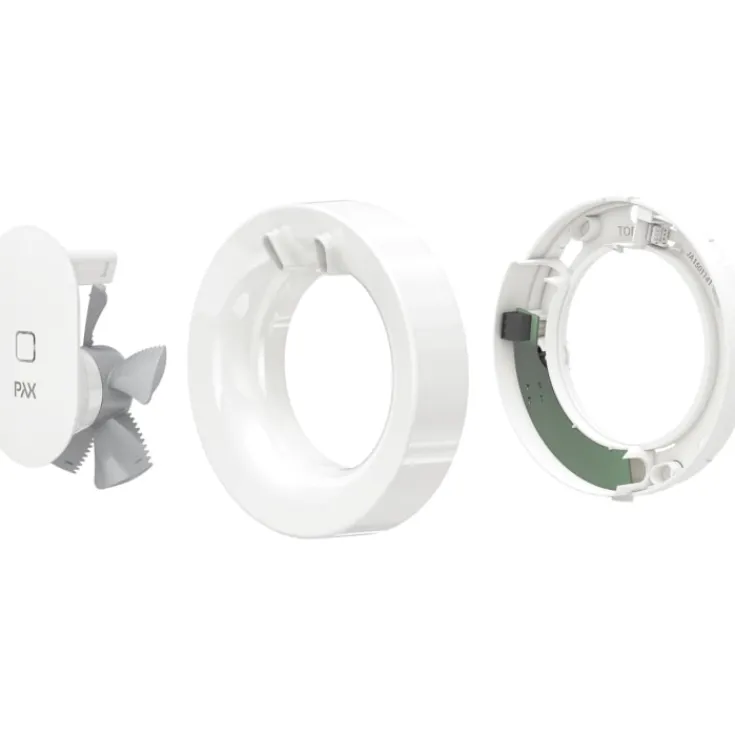 Best Calima badventilator, app styring, Ø100 mm, Badeværelsesventilatorer