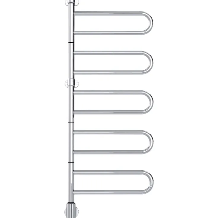 Clearance Flex U håndklædetørrer, el, 45,4x115,3 cm, rustfrit stål Håndklædetørrer