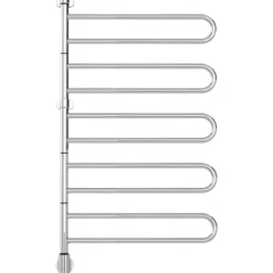 Flex U håndklædetørrer, el, 65,4x115,3 cm, rustfrit stål Håndklædetørrer