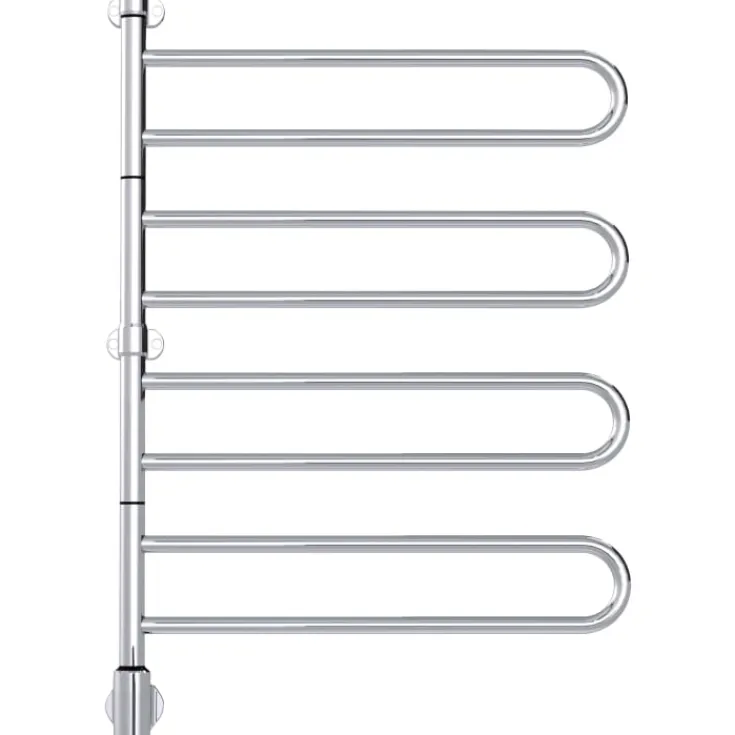 Flex U håndklædetørrer, el, 65,4x95,2 cm, rustfrit stål Håndklædetørrer