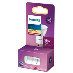 New Classic GU10 spotpære, 2700K, 3,5W Philips