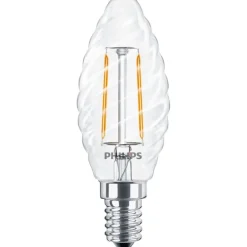 CorePro E14 kertepære, 2700K, 2W Led Pærer|Philips