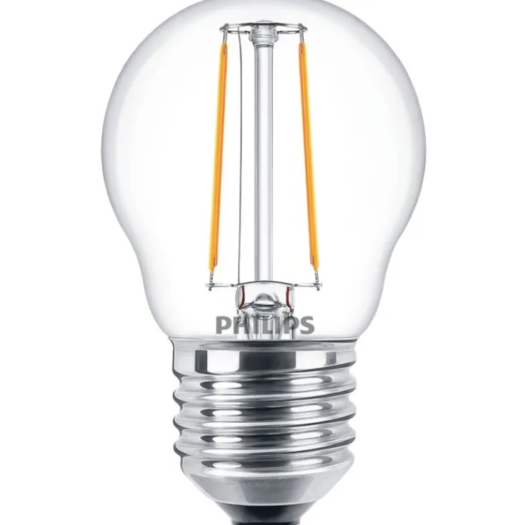Hot CorePro E27 kronepære, 2700K, Philips