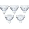Clearance CorePro GU5,3 stiftpære, 2700K, 4,4W, 5-pak Led Pærer|Philips